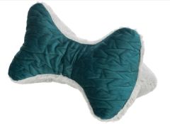 Oreiller Estelle vert et gris TRIXIE 34 x 20 cm