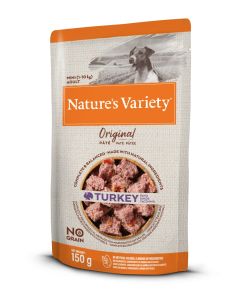 Nature's variety  Original mini dinde Pâtée chien  150 g
