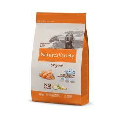 Nature's variety   Croquettes chien Original No Grain medium adult saumon 10 kg