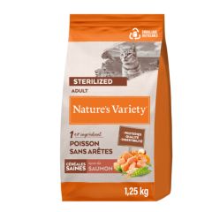 Nature's variety  Croquettes chat Original stérilisé saumon