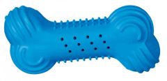 Jouet Os rafraîchissant en caoutchouc naturel pour chien TRIXIE 11 cm 