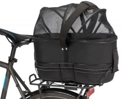 Panier à vélo pour porte-bagages étroits EVA noir pour chien TRIXIE 29 × 42 × 48 cm 
