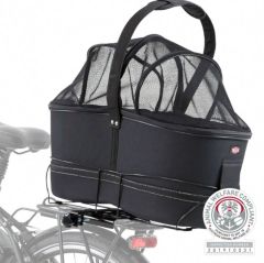 Panier pour vélo porte-bagages EVA noir pour chien TRIXIE 29 × 49 × 60 cm