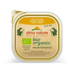 ALMO NATURE Pâtée Bio Organic Poulet pour chien