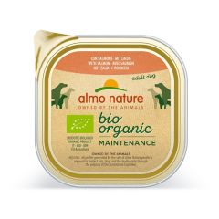 ALMO NATURE Pâtée Bio Organic Saumon pour chien