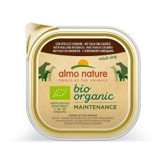 ALMO NATURE Pâtée Bio Organic Veau et Légumes pour chien