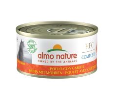 ALMO NATURE HFC Pâtée Complete Grain Free Poulet et Carottes pour chat