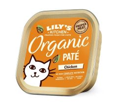 LILY'S KITCHEN Pâtée Delice Poulet Bio pour chat Sans Céréales 