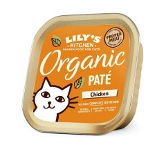 LILY'S KITCHEN Pâtée Delice Poulet Bio pour chat Sans Céréales  85 g