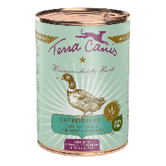TERRA CANIS Pâtée Grain Free Canard Sans Céréales pour chien 400 g