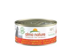 ALMO NATURE HFC Pâtée Natural Poulet et Crevettes pour chat