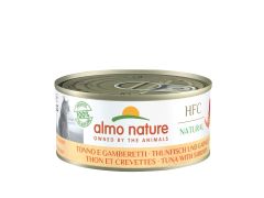 ALMO NATURE HFC Pâtée Natural Thon et Crevettes pour chat