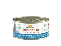 ALMO NATURE HFC Pâtée Natural Thon Poulet et Fromage pour chat