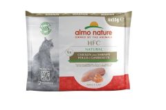 ALMO NATURE HFC Pâtées Megapack Poulet et Crevettes pour chat