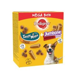 PEDIGREE Megabox Tasty et Jumbone Mini. 740 g.