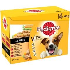 PEDIGREE  Sachets fraîcheur en sauce.