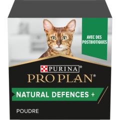 PRO PLAN Aliment complémentaire Natural Defences+ pour Chat 60g en Poudre