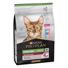 PURINA PRO PLAN Croquettes chat Sterilised Adult Optisavour cabillaud et truite