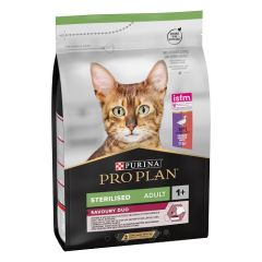 PURINA PRO PLAN Croquettes chat Sterilised Adult Optisavour canard et foie