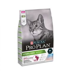 PURINA PRO PLAN Croquettes chat Sterilised Adult Optisavour cabillaud et truite 3 kg