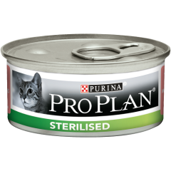 PRO PLAN STERILISED Chat Adult. Terrine au saumon pour chat stérilisé