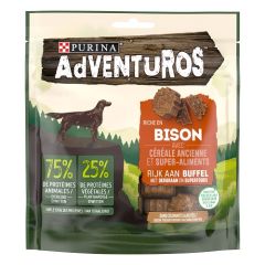 PURINA Adventuros Friandises riches en bison 90 g