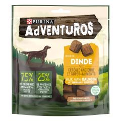 PURINA Adventuros Friandises riches en dinde 90 g