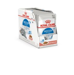 ROYAL CANIN Indoor 7+ Bouchées en sauce pour chat d’intérieur de 7 ans et +