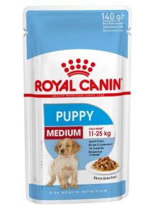 ROYAL CANIN PUPPY MEDIUM Bouchées en sauce pour chiot