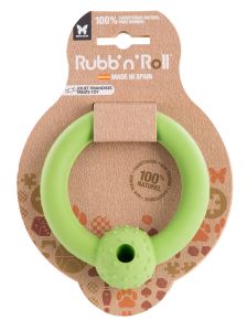 Rubb'n anneau friandise vert pour chien MARTIN SELLIER