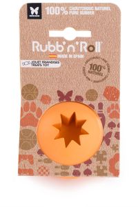 Rubb'n balle friandise orange pour chien MARTIN SELLIER