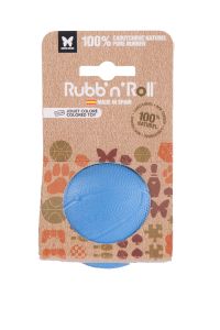 Rubb'n'roll balle bleu pour chien MARTIN SELLIER