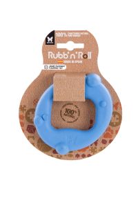 Rubb'n'roll jouet cercle bleu pour chien MARTIN SELLIER 10 x 6 cm