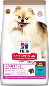 HILL’S SCIENCE PLAN  Croquettes chien Small & Mini No Grain au Thon 1,5 kg