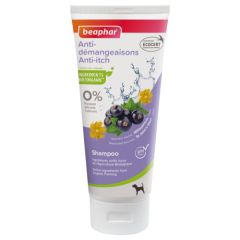 Shampoing anti-démangeaisons extraits naturels millepertuis & cassis pour chien BEAPHAR 200 ml