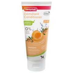 Shampooing démêlant 2en1 extraits naturels abricot & huile d'argan pour chien BEAPHAR 200 ml