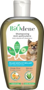 Shampooing revitalisant bio pour chien BIODENE 250 ml