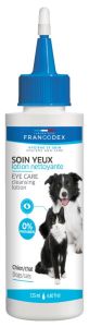 Produit nettoyant pour les yeux des chiens et chats 125ml FRANCODEX