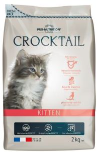 PRO-NUTRITION Croquettes Crocktail kitten pour chaton