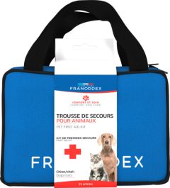 Trousse de 1er secours pour animaux FRANCODEX 21 articles