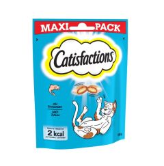 CATISFACTIONS Friandises au saumon 180 g pour chat et chaton
