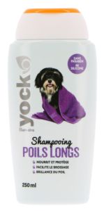 YOCK BIEN-ÊTRE Shampooing poils longs pour Chien - 250 ml