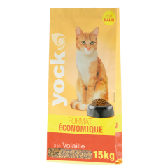 YOCK ECO Croquettes chat complètes à la volaille