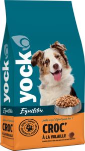 YOCK EQUILIBRE Croquettes chien Croc’ Volaille