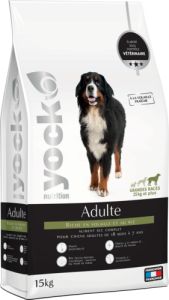 YOCK NUTRITION Croquettes chien grandes races de +25 kg