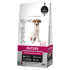 YOCK NUTRITION Croquettes chien senior Mature petites races