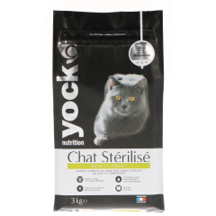 YOCK NUTRITION Croquettes pour chat stérilisé