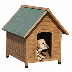 Niche en bois pour chien