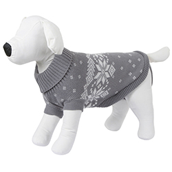 Pull gris pour mini et petit chien KERBL Pull gris pour mini et petit chien KERBL