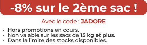 -8% sur le 2ème sac